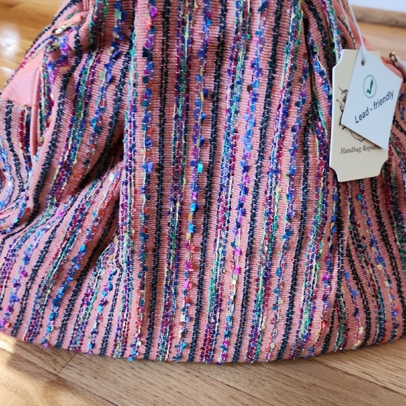 Handbag Republic Colorful Striped Handbag - Picture 9 of 10